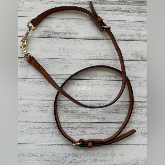 Saffiano Zip Crossbody Convertible Handbag - Picture 12 of 15